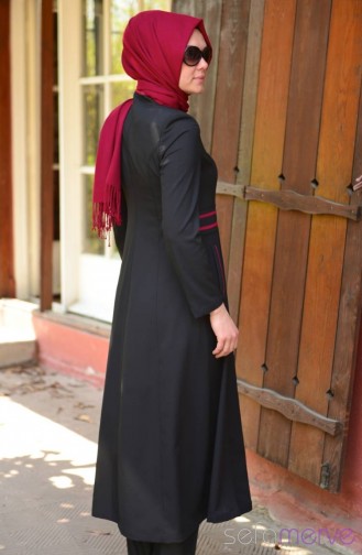 Miss Yağmur Yazlık Pardesü 6182U-07 Siyah
