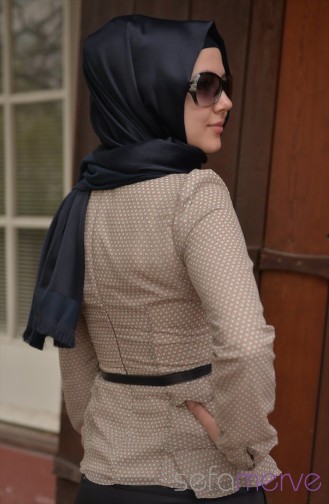 Sefamerve Kombin Bluz GLY 1016-03 Vizon