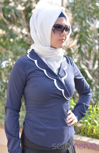 Sefamerve Kombin Tunik GLY 1080-01 Lacivert