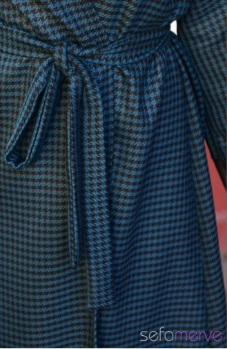 Petroleum Strickjacke 7785-02
