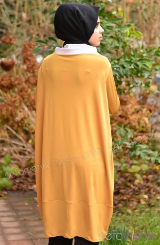 Demet Yıldız Long Tunic 7744-02 Saffron 7744-02