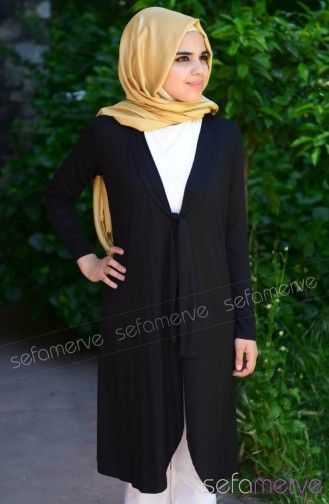 Yazlık Hırka 3302-05 Siyah