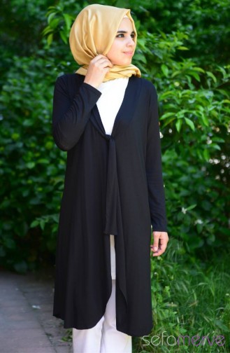 Yazlık Hırka 3302-05 Siyah