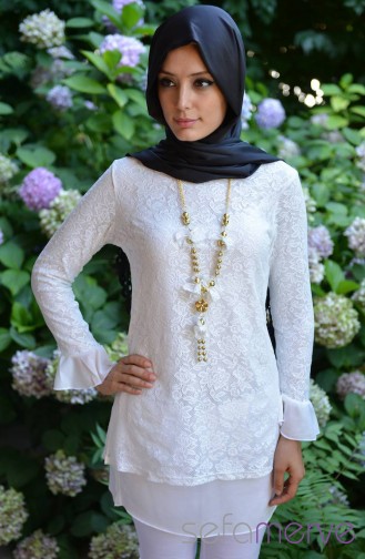 Tunique Blanc 0547-04