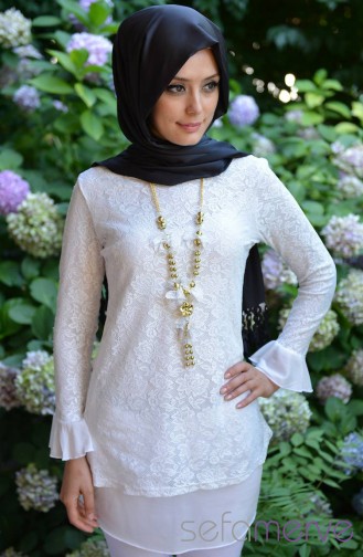 Tunique Blanc 0547-04