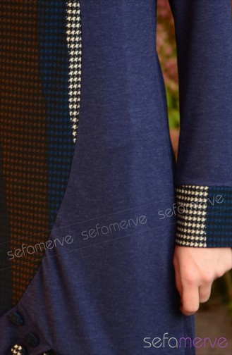 Navy Blue Tuniek 0553-05