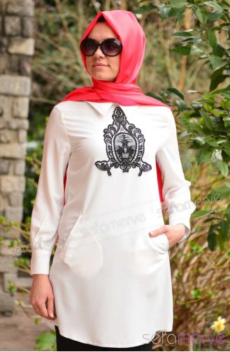 Tunique Ecru 0120-03