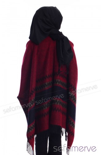 Red Poncho 11025-05