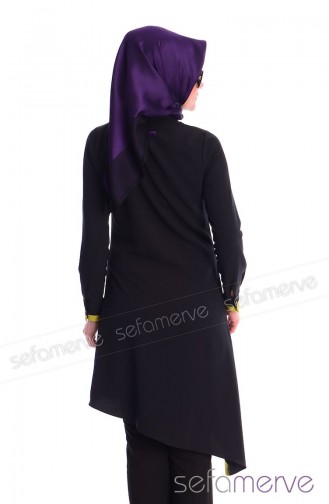 Hijab Tunic 4273-01 Black 4273-01