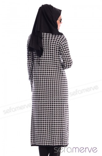Triko Hırka 3343-04 Beyaz