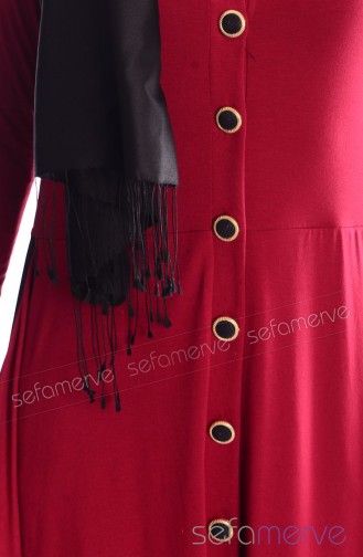 Hırka Tunik 0222-02 Bordo