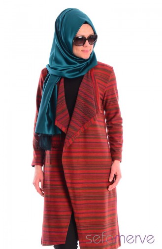 Gilets Couleur brique 55001-03