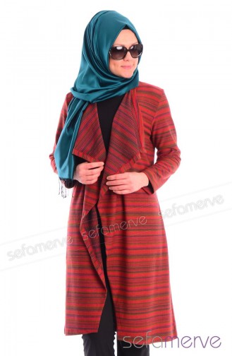 Gilets Couleur brique 55001-03