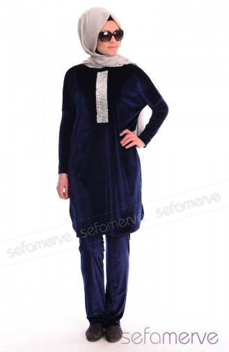 Navy Blue Tracksuit 7533-03