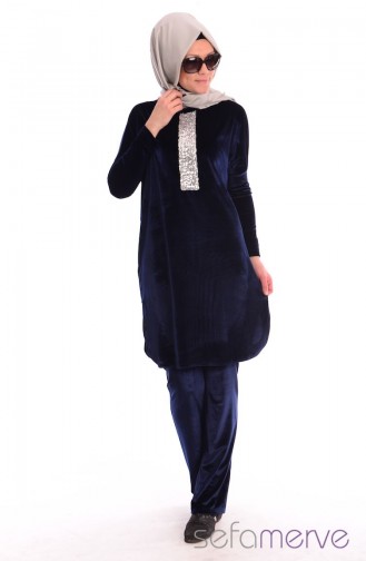 Navy Blue Tracksuit 7533-03