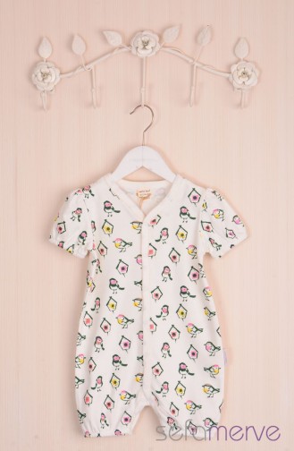 Combinaison Bébé Crème 5297-01
