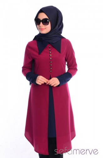 Tunique Fushia Foncé 4325-07