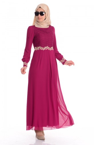 Cherry Hijab Dress 51983A-05