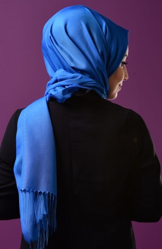 Sefamerve Snap Shawl T1-12 Blue 1-12