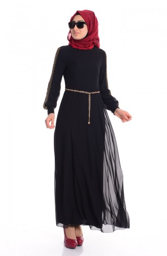 Robe Hijab Noir 52418-02