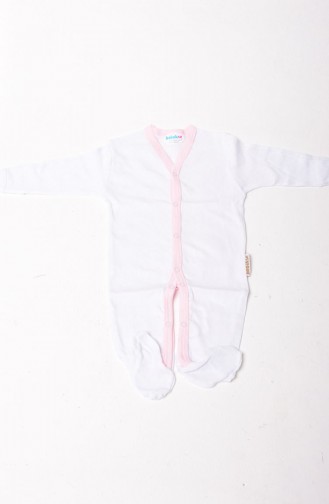 Pink Baby Overall 1007-02