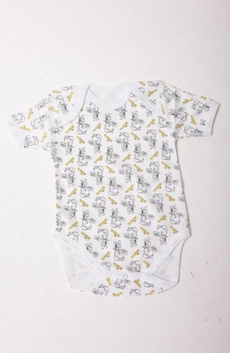 Weiß Babybekleidung 1013-01
