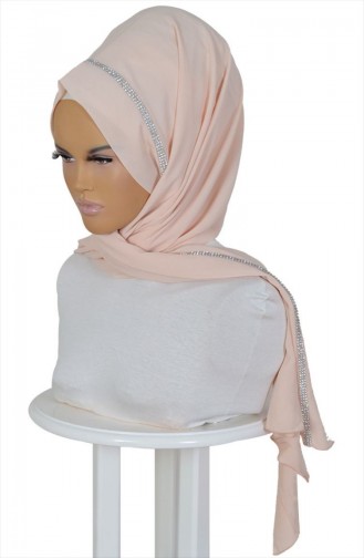 Beige Ready to wear Turban 0003-5