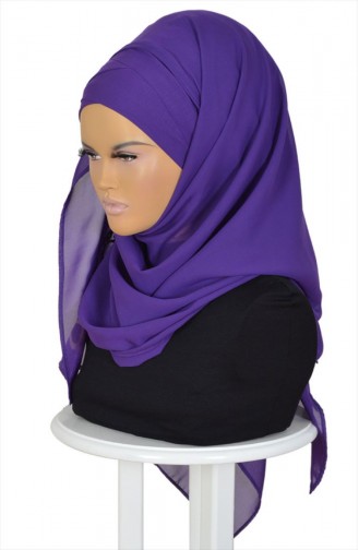 Purple Ready to wear Turban 0014-20