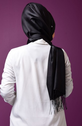 Sefamerve Snap Shawl D1-03 Black 1-03