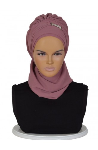 Turban Pret-a-Porter Rose Pâle 0023-9