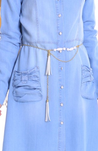 Kot Tunik 6152-01 Açık Mavi