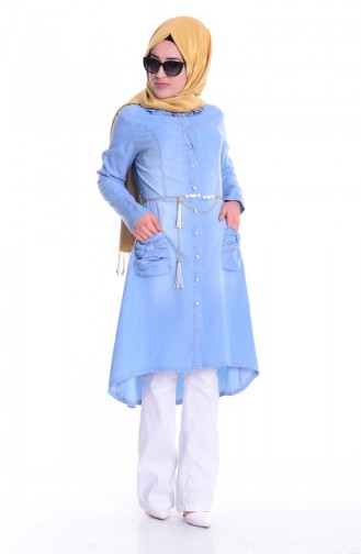 Kot Tunik 6152-01 Açık Mavi