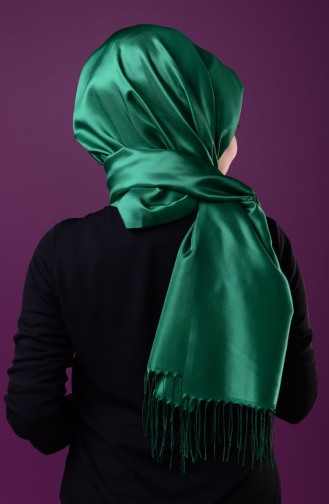 Green Sjaal met Drukknoop 1-30