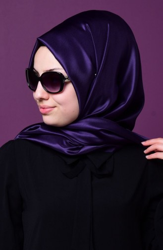 Purple Snap Button Shawl 1-31
