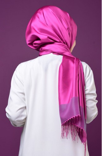 Purple Sjaal met Drukknoop 1-42