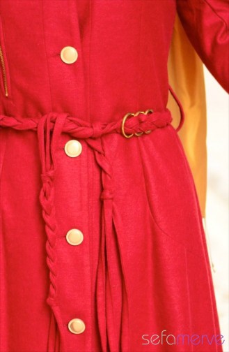 Red Topcoat 35487-02