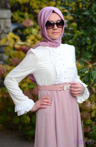 Sukran Evening Dres 4110-02 Powder 4110-02