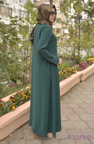 Şükran Ferace Yeni Sezon 35456-05 Yeşil