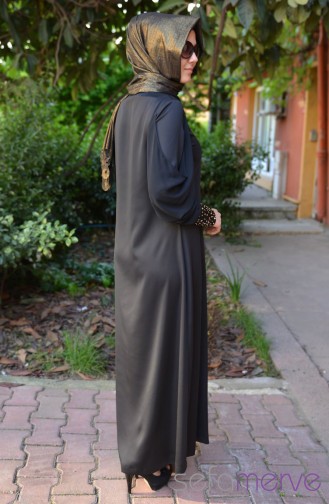 Şükran Ferace Yeni Sezon 35469-01 Siyah