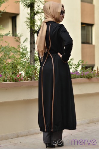 Şükran Pardüse Kap 35432-03 Siyah