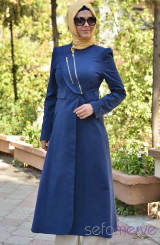 Şükran Pardüse Kap 35408-07 İndigo Mavi