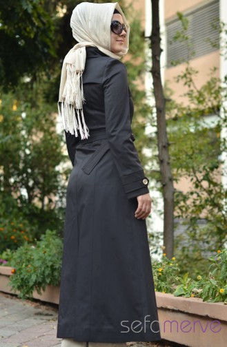 Şükran Pardüse Kap 35425-04 Siyah