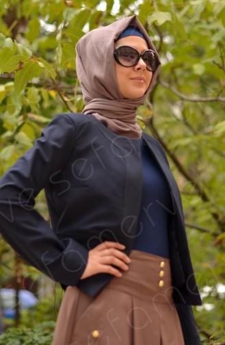 Sultan Kombin Ceket 4007-02 Lacivert