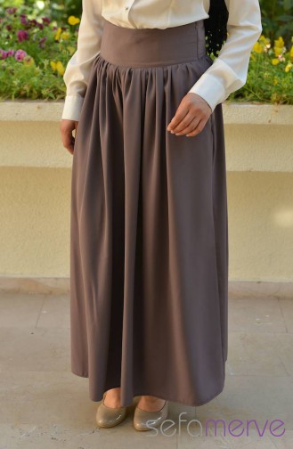 Karanfil Pantolon Etek 2654-04 Vizon