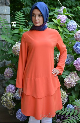 Orkide KatKat Tunik 2652-10 Turuncu