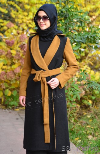 Şüşütown Çınar Kaban 2680 01 Siyah Camel
