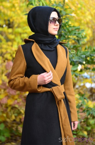 Şüşütown Çınar Kaban 2680 01 Siyah Camel