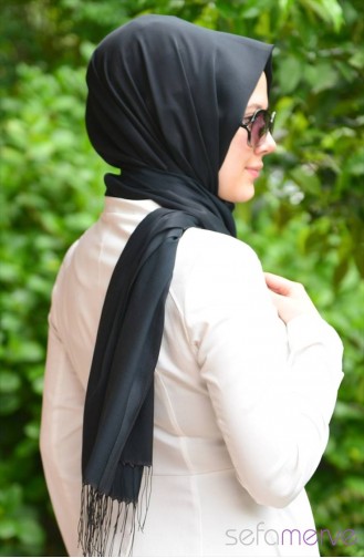 Sefamerve Suveybe Shawl 01 Black 01
