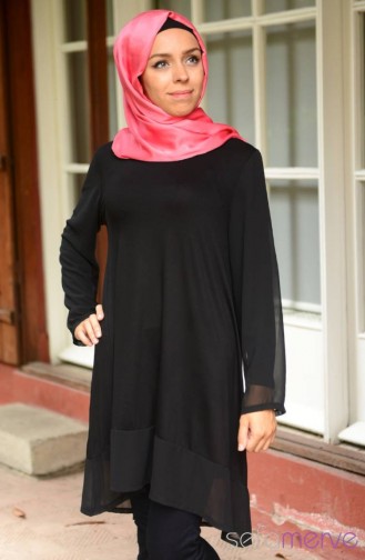 YazlıkTunik 1480-01 Siyah