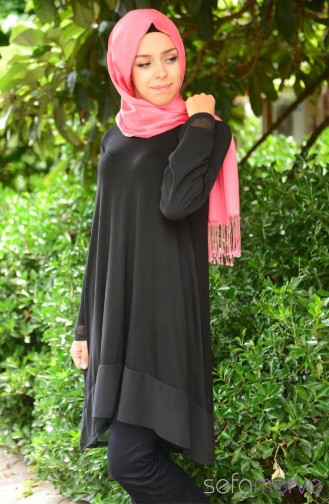 YazlıkTunik 1480-01 Siyah